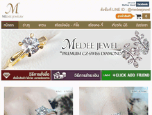 Tablet Screenshot of medeejewel.com